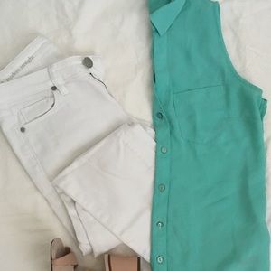 Limited Turquoise Ashton Tank